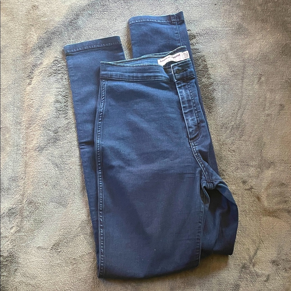 American Apparel Indigo Denim Jeans